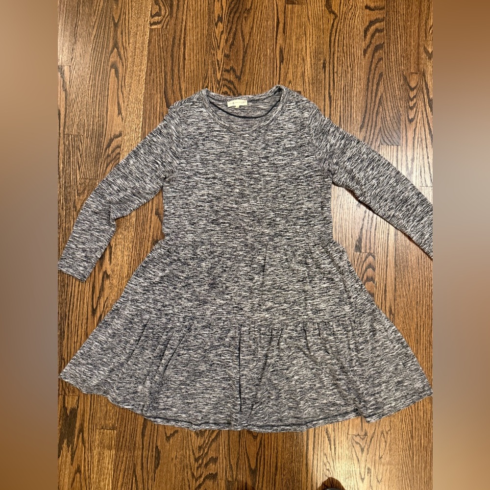 Lou & Grey Heathered Gray Casual Dress